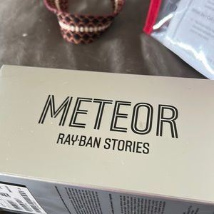 Ray-ban Facebook glasses they record,take photos,play music and mark calls .